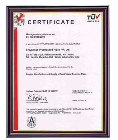 tuv certificate